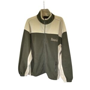CHENERAL ALASKA Mens  XXL Fleece Full ZIP DENALI National Park Jacket Vintage